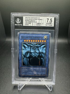 BGS 7.5 Obelisk the Tormentor GBI-002 Ultra Rare W Subgrades (PSA 8 Equivalent)-image