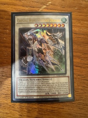 Crystal Wing Synchro Dragon - RA02-EN029 Ultra Rare 1st - NM --image