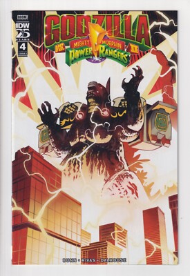 GODZILLA VS. THE MIGHTY MORPHIN POWER RANGERS: II #4 NM 2024 A-Z single-image