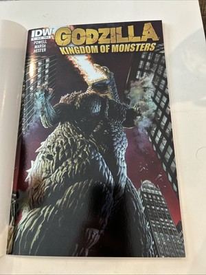 Godzilla Kingdom of Monsters #1 Comic Ross Foil Variant 2025 70th Anniversary NM-image
