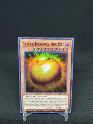 The Winged Dragon of Ra – Sphere Mode CIBR-ENSE2 Super Rare Limited Ed NM Yugioh-image