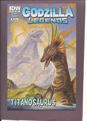Godzilla 3 Legends NM 9.4 Cover B  2012-image