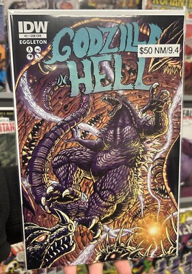 Godzilla In Hell #2 (Cvr B) (2015) Variant Matt Frank Subscription Cover NM/9.4-image