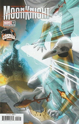 Vengeance of the Moon Knight (2nd Series) #9A VF/NM; Marvel | Godzilla Variant --image