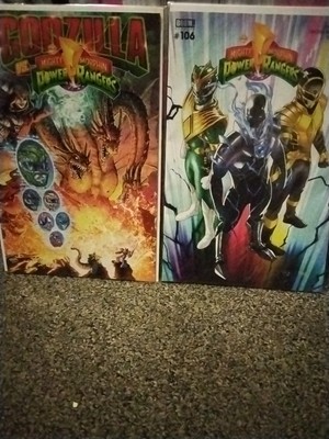 Mighty Morphin Power Rangers Godzilla  And Issue 106-image