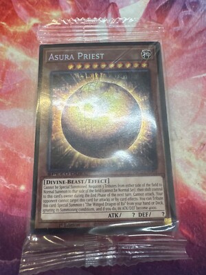 Winged Dragon Of Ra Sphere Mode/Asura Priest Misprint Sealed Promo pack-image