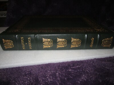 Politics Poetics Aristotle 100 Greatest Collectors Easton Press HC NM -image