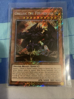 Obelisk The Tormentor Alt Art RA03-EN230 Platinum Secret Rare - NM - -image