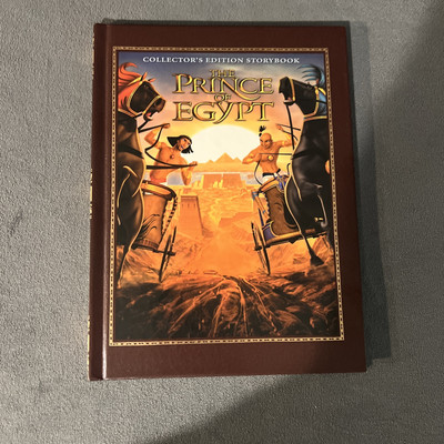 The Prince of Egypt Collectors Edition Book hardcover Book New-image