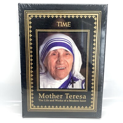 TIME Mother Teresa Life And Works Of A Modern Saint Easton Press Leather NEW-image