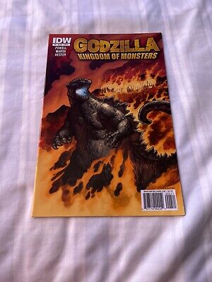 GODZILLA: KINGDOM OF MONSTERS #4 (2011) - 9.2 NEAR MINT- (IDW)-image