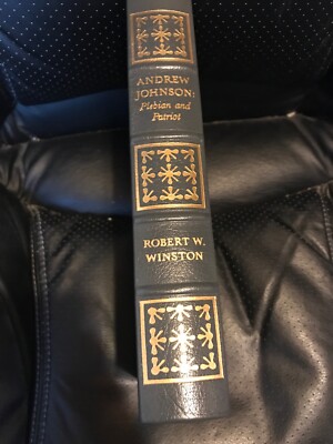Easton Press Presidents Leather Andrew Johnson Plebeian Patriot -image