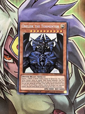 TN19-EN007 Obelisk The Tormentor Secret Rare Limited Edition NM Yugioh Card-image