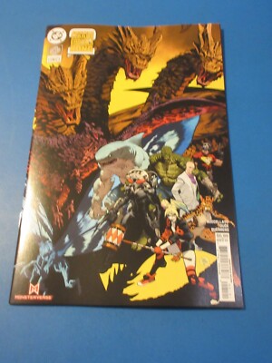 Justice League vs Godzilla vs Kong 2 #1 Mora variant  NM Gem Wow-image