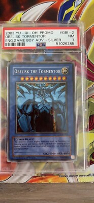 2003 Yu-Gi-Oh! Secret Rare Obelisk The Tormentor GBI-002 PSA 7 GEM-image