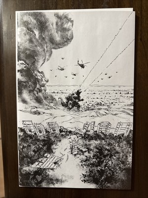 IDW COMICS GODZILLA VS LOS ANGELES #1 1:25 Variant 2025-image