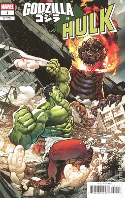 Godzilla vs. Hulk 1J VF 2025 Stock Image-image