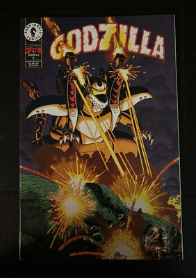 Godzilla: King Of The Monsters #2 Dark Horse Comics 1995 NM Arthur Adams Cover-image