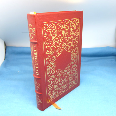 Easton Press THIRTEEN 13 DAYS Robert Kennedy RFK Memoirs Cuban Missile Like New-image