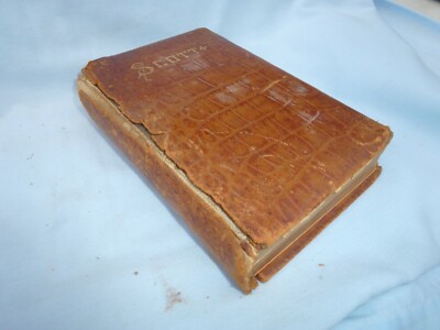 POETICAL WORKS OF SIR WALTER SCOTT Notes and Memoir 1800's COMPLETE Ed. leather-image