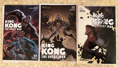 King Kong: The Great War #1 - 3 (2023)  Dynamite Comics Bagged & Boarded-image