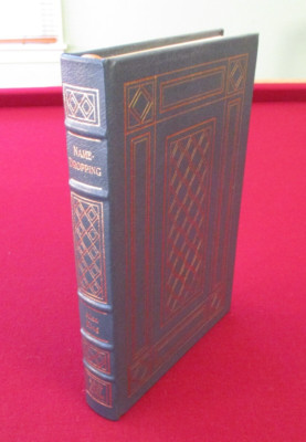 SIGNED ~ Name-Dropping by Alan King (1996) The Easton Press ~ First Edition-image