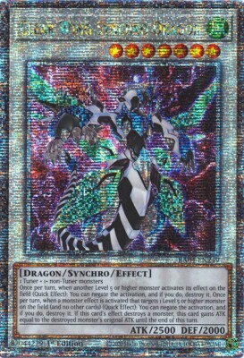Clear Wing Synchro Dragon RA04-EN249 Quarter Century Secret Rare NM Yugioh-image