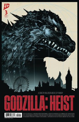 Godzilla: Heist #3 Variant B (Tunica Movie Poster Variant)-image