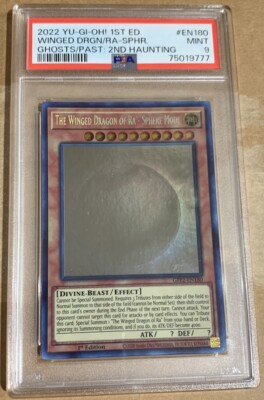 YUGIOH WINGED DRAGON OF RA SPHERE MODE 1ST ED. Ghosts/Past: 2ND HAUNTING-image