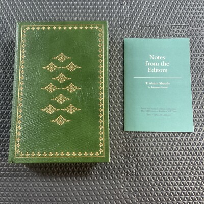 LIFE & OPINIONS of TRISTRAM SHANDY Lawrence Sterne Franklin Library Leather 1980-image