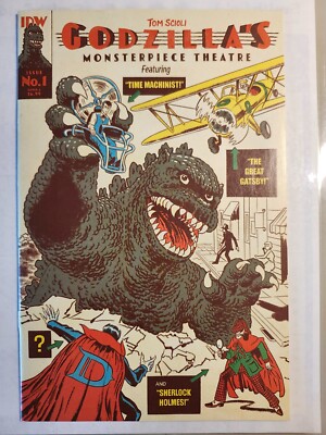 Godzilla's Monsterpiece Theatre #1 Fantastic Four Homage (IDW)-image