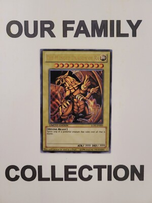 Yugioh - The Winged Dragon Of Ra - Ultra Rare LC01-EN003 Limited Edition NM-image
