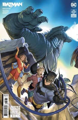 BATMAN #138 (PETE WOODS GODZILLA CONNECTING CARDSTOCK VARIANT)(2023) COMIC-image