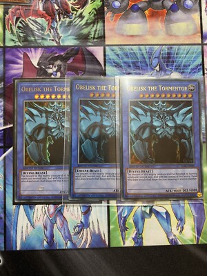 Mint Playset Obelisk the Tormentor LC01-EN001 Ultra Rare Yu-Gi-Oh! New 25th-image