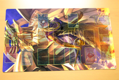 No.1899# Yugioh TCG Yami Marik & The Winged Dragon Of Ra Playmat YGO CCG Mat-image