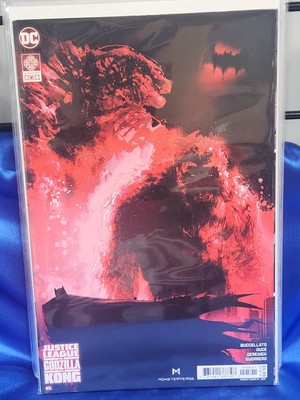 JUSTICE LEAGUE VS GODZILLA VS KONG #5 JOCK VARIANT.We Combine. We Pack Well-image