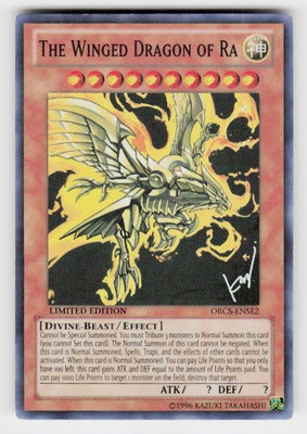 Order of Chaos #ORCS-ENSE2 The Winged Dragon of Ra Limited-image