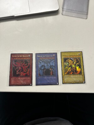 Yu-Gi-Oh! TCG Egyptian God Cards Secret Rare Worldwide (GBI-001,GBI-002,GBI-003)-image