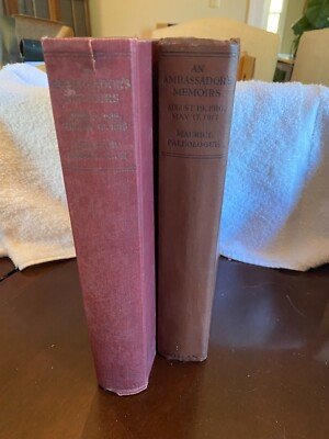 An Ambassadors Memoirs Volumes 2&3  1925 By Maurice Paleologue-image