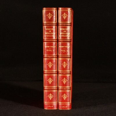 1848 2vols Memoirs of the Life of William Collins Wilkie Collins 1st Edition-image