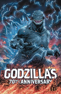 GODZILLA'S 70TH ANNIVERSARY HARDCOVER IDW Comics HC-image