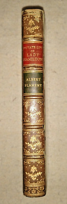 Albert Flament The Private Life of Lady Hamilton 1929 Ltd Ed 28 of 500 Leather-image