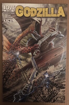 Godzilla #4 2012 Retailer Incentive Variant IDW Comic Book-image
