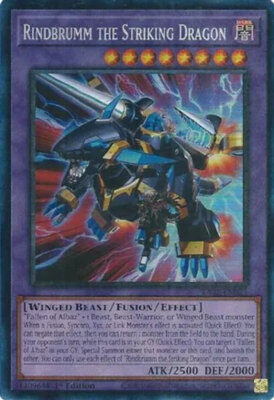 Yugioh! LP Rindbrumm the Striking Dragon - RA02-EN025 - Prismatic Collector's Ra-image