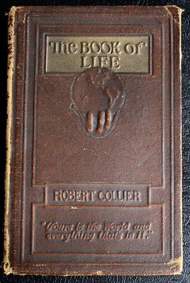 1925 THE BOOK OF LIFE 4 Books - By Robert Collier - Vol. 1 SIGNED, Vol. 2, 4 & 5-image