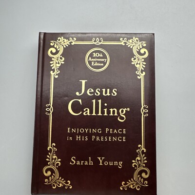 Jesus Calling - 10th Anniversary Leather bound-image
