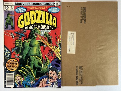 Godzilla #1 Marvel 1977 HIGH GRADE NEWSSTAND (Discounted Price On Cover) Key-image