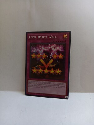 Yugioh! Level Resist Wall - EGO1-EN005 - Super Rare - Unlimited Near Mint, Eng-image