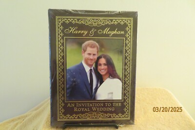 Harry & Meghan: An Invitation to the Royal Wedding Amanda Peel New In Plastic-image