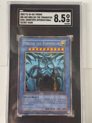 Obelisk the Tormentor GBI Promo Yu-Gi-Oh 2003 SGC 8.5-image